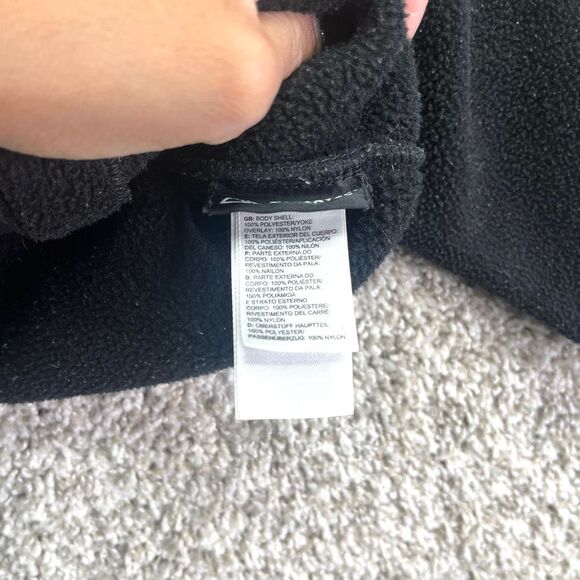 The North Face Jacket Baby 3-6M Denali Black Zip Up Fleece - Picture 4 of 5